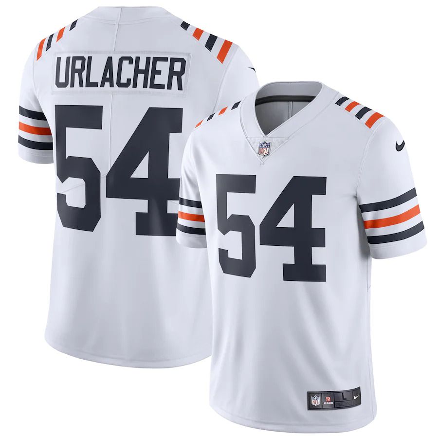 Men Chicago Bears #54 Brian Urlacher Nike White 2019 Alternate Classic Retired Player Limited NFL Jersey